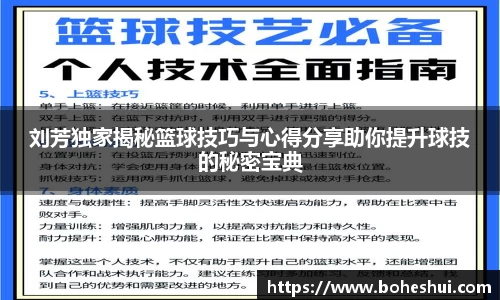 刘芳独家揭秘篮球技巧与心得分享助你提升球技的秘密宝典